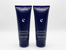 Curology Acne Body Wash 3.4 Fl Oz Salicylic Acid Tea Tree Oil NEW 2 Bottles