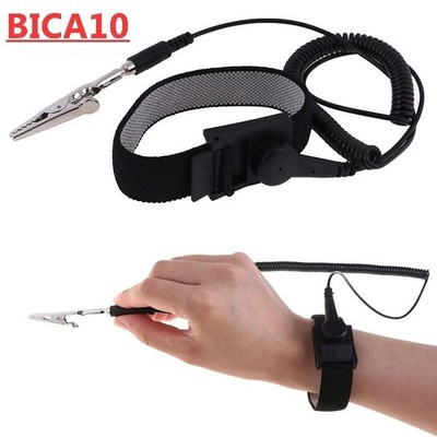 Adjustable Anti-Static ESD Wrist Strap - Grounding Band for Electronic Repair