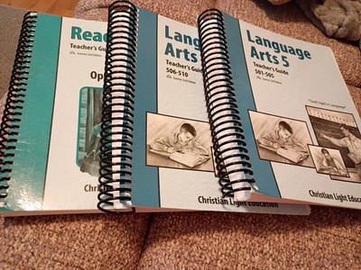 Christian Light Education Language Arts 5 & Reading  Teacher s Guides