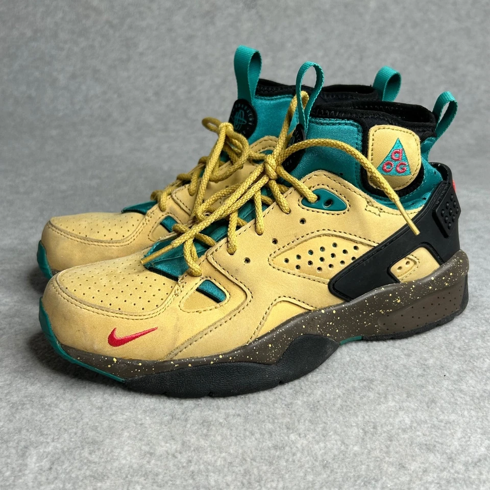 Nike Air Mowabb Tostado Turquesa Rojo ACG Senderismo Zapatos Tenis W 8.5 M 7 DC9554-700 Foto 2 de 4