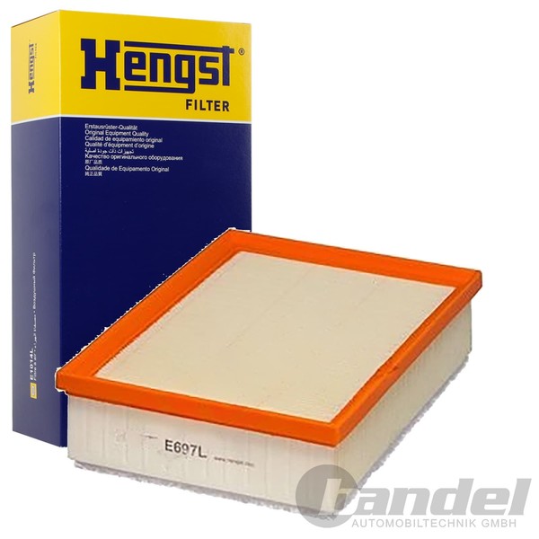 Hengst Filter Luftfilter Passend FüR CitroËN C4 Peugeot 307 308 | E697L-image