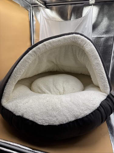 mypado Shell Comfort Cuccia per Cani 75x75cm Grigio/Crema - Foto 6 di 6