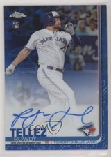 2019 Topps Chrome Rookie Blue Refractor 114/150 Rowdy Tellez #RA-RT Auto 06z2