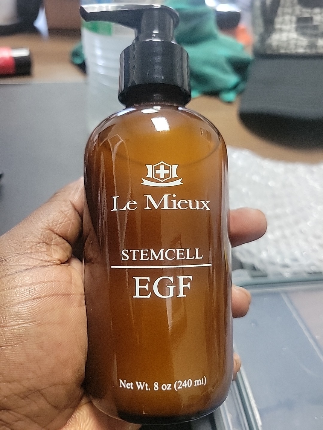 Stemcell Egf Pro Serum 8oz Pump Bottle Vhtf Sealed