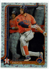2025 Topps Chrome Logofractor Edition - Jeremy Pena #239