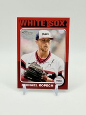 2024 Topps Heritage #15 Michael Kopech (Error *White Border* on back)