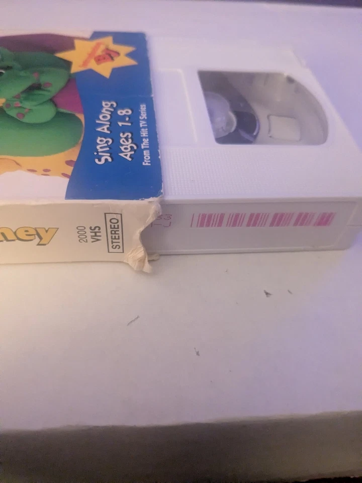Lot of 11 Barney The Purple Dinosaur VHS Collection Vintage Kids Learning Used - Image 4 of 4