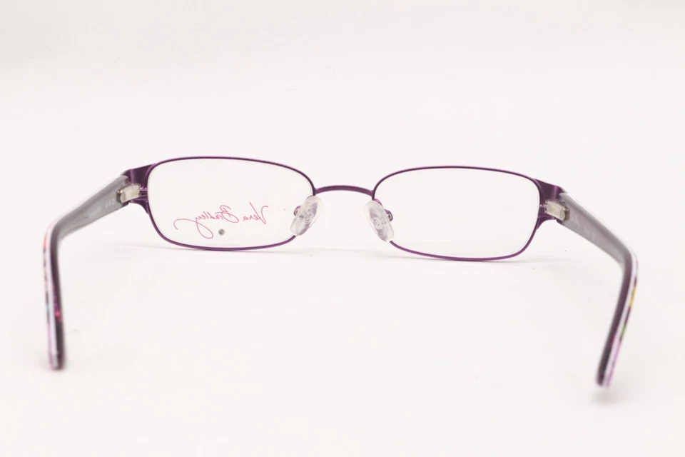 NUEVAS GAFAS VERA BRADLEY FLUTTERBY (FBY) PÚRPURA AUTÉNTICO DISEÑADOR 46-16 Foto 4 de 4