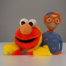 Sesame Street Chicken Dance Elmo 13in. Animated Singing Toy, Blippi