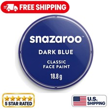 18.8g Dark Blue Professional Face Paint - Safe Easy for Creative Arts