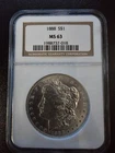 1888 Morgan Silver Dollar NGC MS63