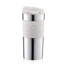 Bodum BOUM Thermobecher 350 ml in Weiß/Silber