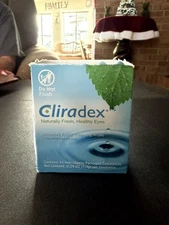 Cliradex Eyelid Facial Cleansing Towelettes, 24 Count, Expiration 07.09.2026