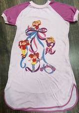 Vintage 1983 Cabbage Patch Kids nightgown Girls Small Gymnasts Pjs Pajamas Shirt