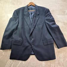 John Weitz Blazer Mens 44S Wool Jacket Signature Collection 2 Button Classic