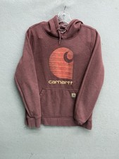 Carhartt Hoodie Womens S Rain Defender Relaxed Fit Midweight Logo Sweatshirt