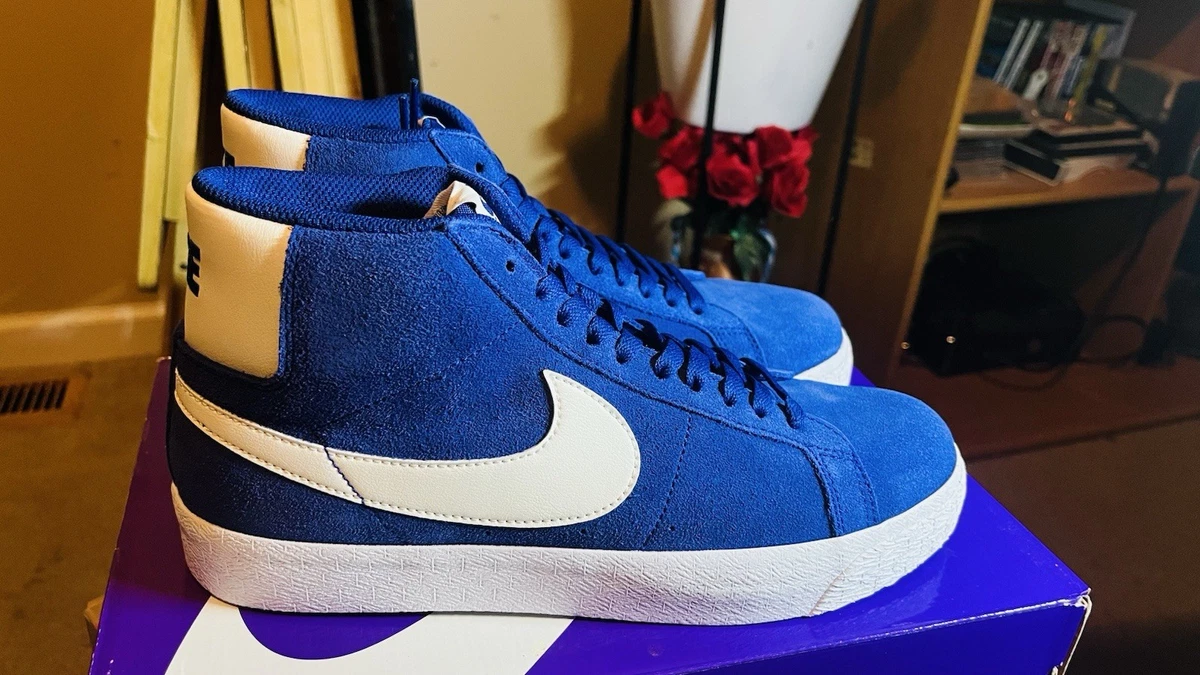 Nike Zoom Blazer SB Mid Deep Royal Blue for Sale 