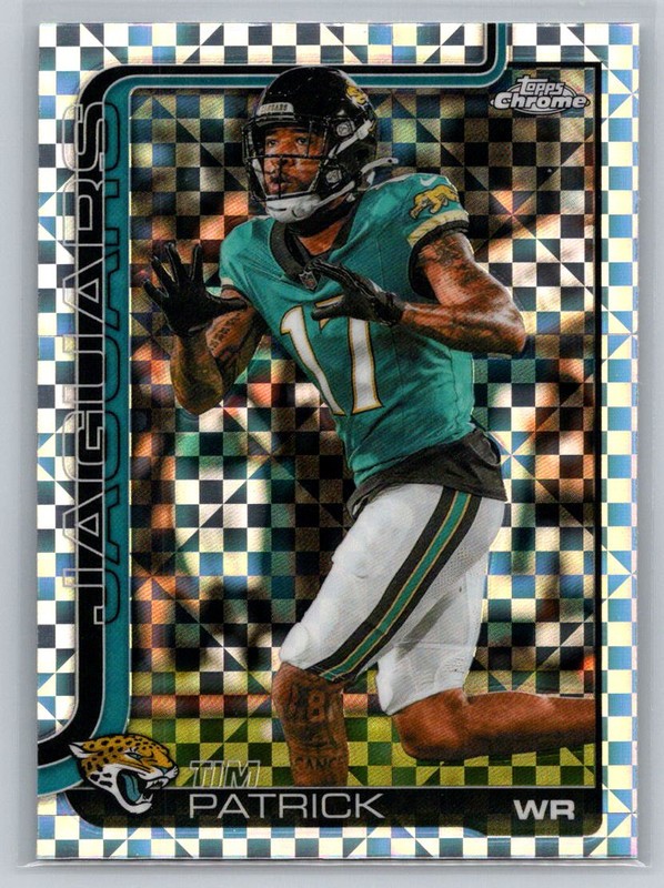 2025 Topps Chrome X-Fractor #96 Tim Patrick