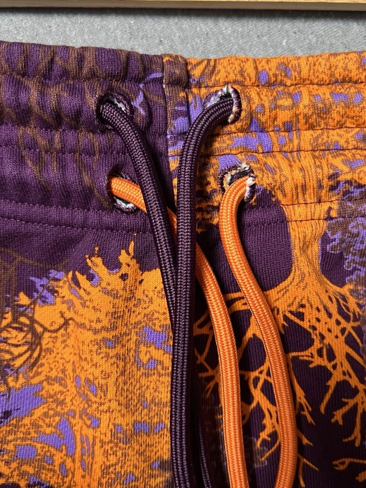 Pantalones deportivos Adidas para mujer XL púrpura naranja estampados Stella McCartney Foto 2 de 4