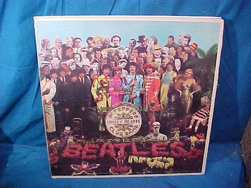 1967 THE BEATLES SGT PEPPERS LONELY HEARTS CLUB BAND Vinyl LP -Clean