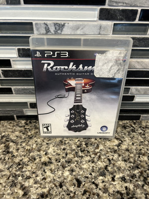 Rocksmith (Sony PlayStation 3, 2011) PS3 Game only Complete CIB Black