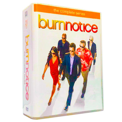 BURN NOTICE the Complete Series Collection Seasons 1-7 (DVD 28-Disc Set)