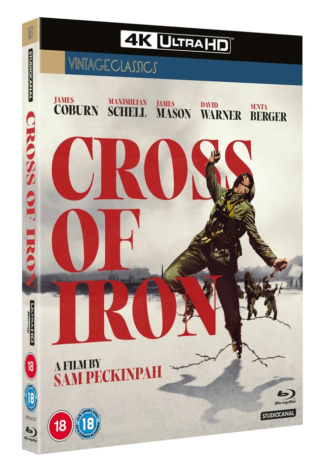 Cross of Iron (4K UHD Blu-ray) Fred Stillkrauth Senta Berger James Coburn - Image 2 of 2
