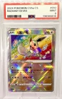 PSA 9 Pokemon Radiant Eevee #092 Japanese Gallant Galaxy Holo Card