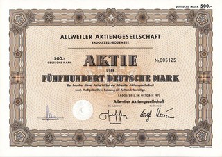 Aktien Konvolut Deutschland 14 mit Mantel und diversen Zinsscheinen