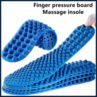 #ad 1 Pair Finger Pressure Board Massage Insole Relieve Foot Fatigue Shoes $15.34