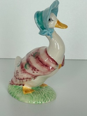 Royal Albert Beatrix Potter Jemima Puddle-Duck Figur BP6a Backstamp #PR92