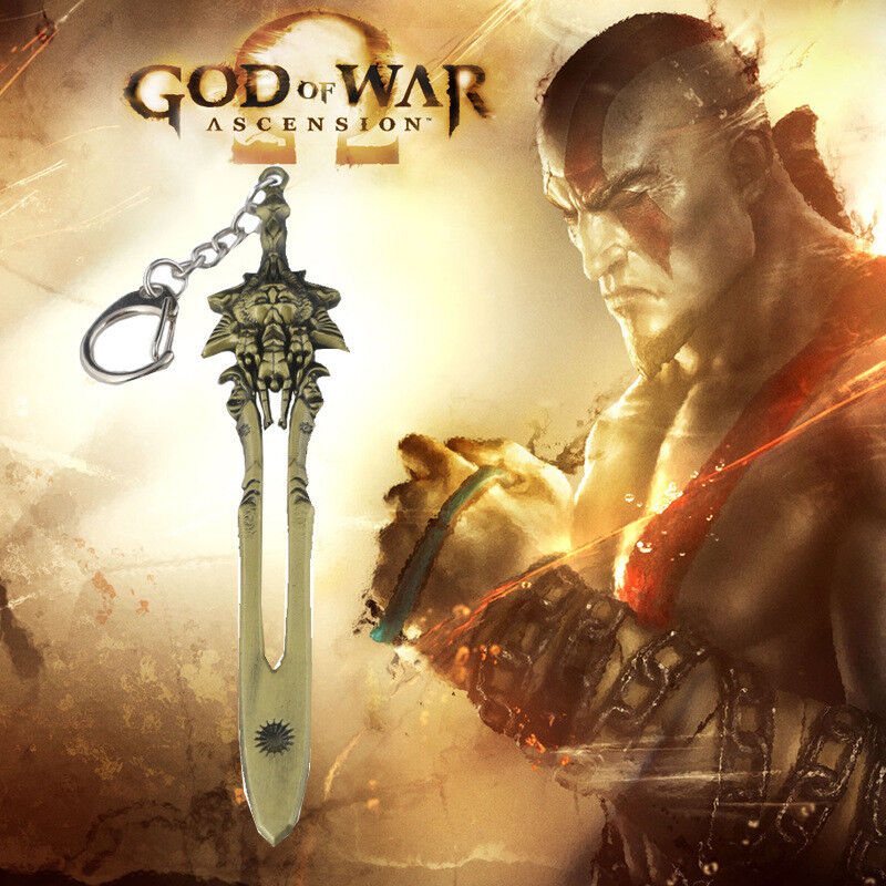 Kratos Weapon Blade of Olympus Model Metal Keyring Keychain – Leones  Marvelous Items