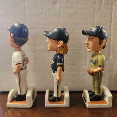 Lot Of 3 SAN DIEGO PADRES MINI BOBBLEHEADS magnets BOCHY PEAVY KHALIL GREENE - Picture 4 of 5