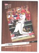 2020 Topps Juan Soto #BTN-3 Best of Topps Now