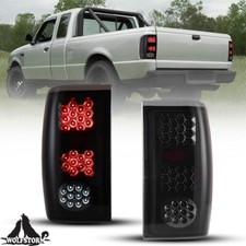 For 1993-1997 Ford Ranger Black Housing C-bar Led Replacement Taillights Pair For 1993-1997 Ford Ranger Black Housing C-bar Led Replacement Taillights Pair