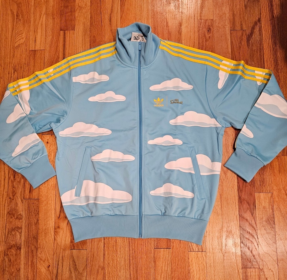 XXL adidas Originals Simpsons Allover Print Cloud Hoodie XXL adidas Originals Simpsons Allover Print Cloud Hoodie