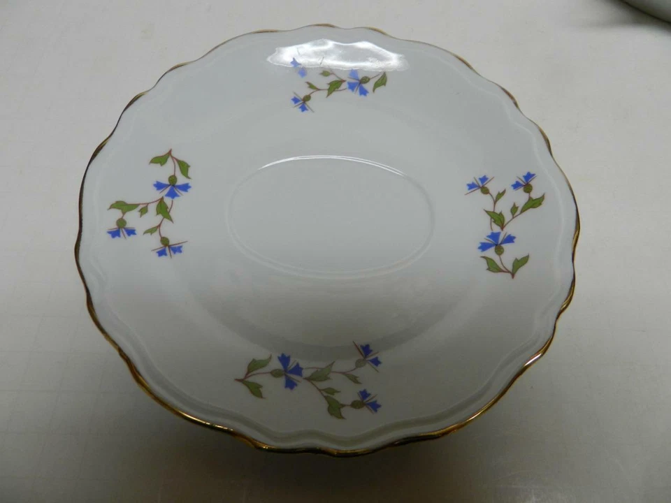 Moss Antiques La Nouvelle Orleans Gravy Boat con platillo 2 asas Mardi Gras Foto 3 de 4