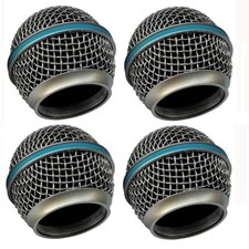 4 Pack Beta58A Microphone Grille Replacement Fit for Shure Beta58a Vocal Mics