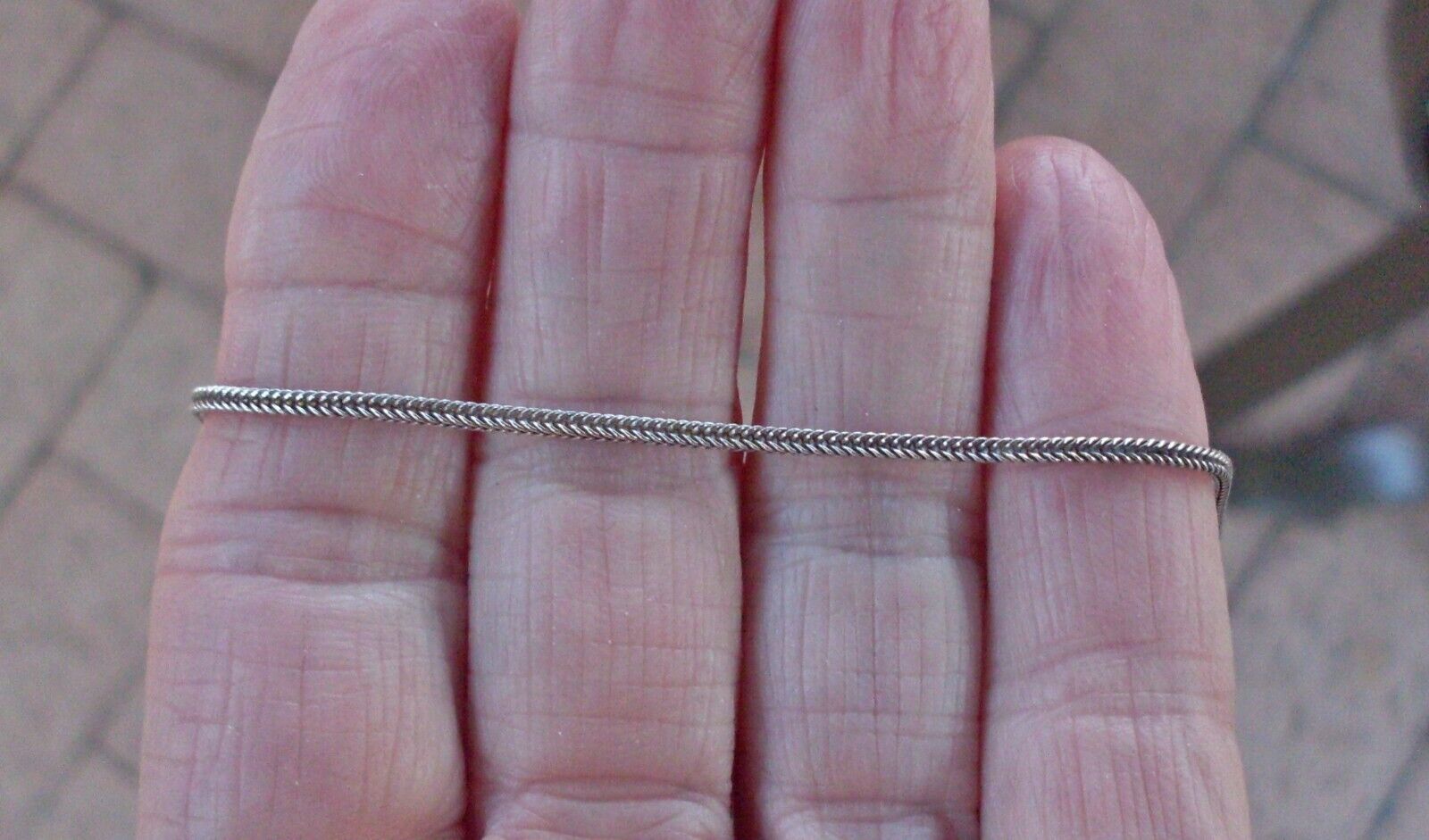 Sterling Silver Wheat Chain 16 inches 2 mm Wide -… - image 6