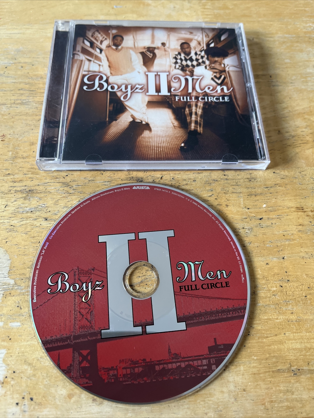 Full Circle by Boyz II Men CD 2002