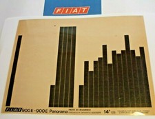 FIAT 900E / 900E Panorama 14a edizione 1981 circa catalogo ricambi originali ETK