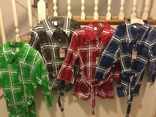 1970s Lot - 12 NWT Womens Bright Fun Tunics Assorted