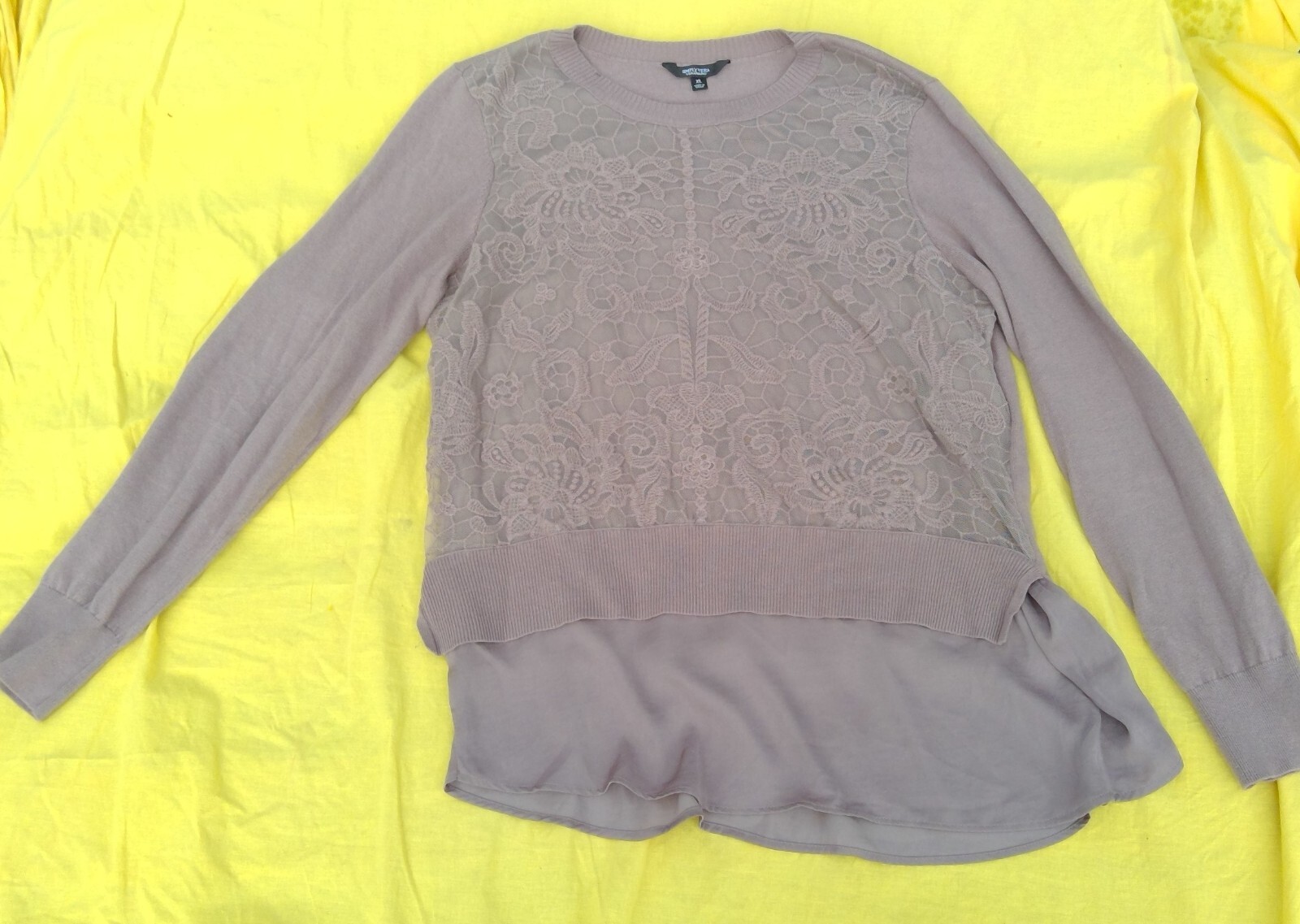 Simply Vera Wang womens sweater size XL 