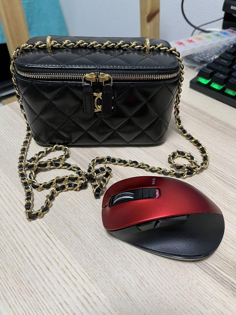 Auth CHANEL AP3104/B09785/94305 Lambskin leather Vanity Bag Auth CHANEL AP3104/B09785/94305 Lambskin leather Vanity Bag
