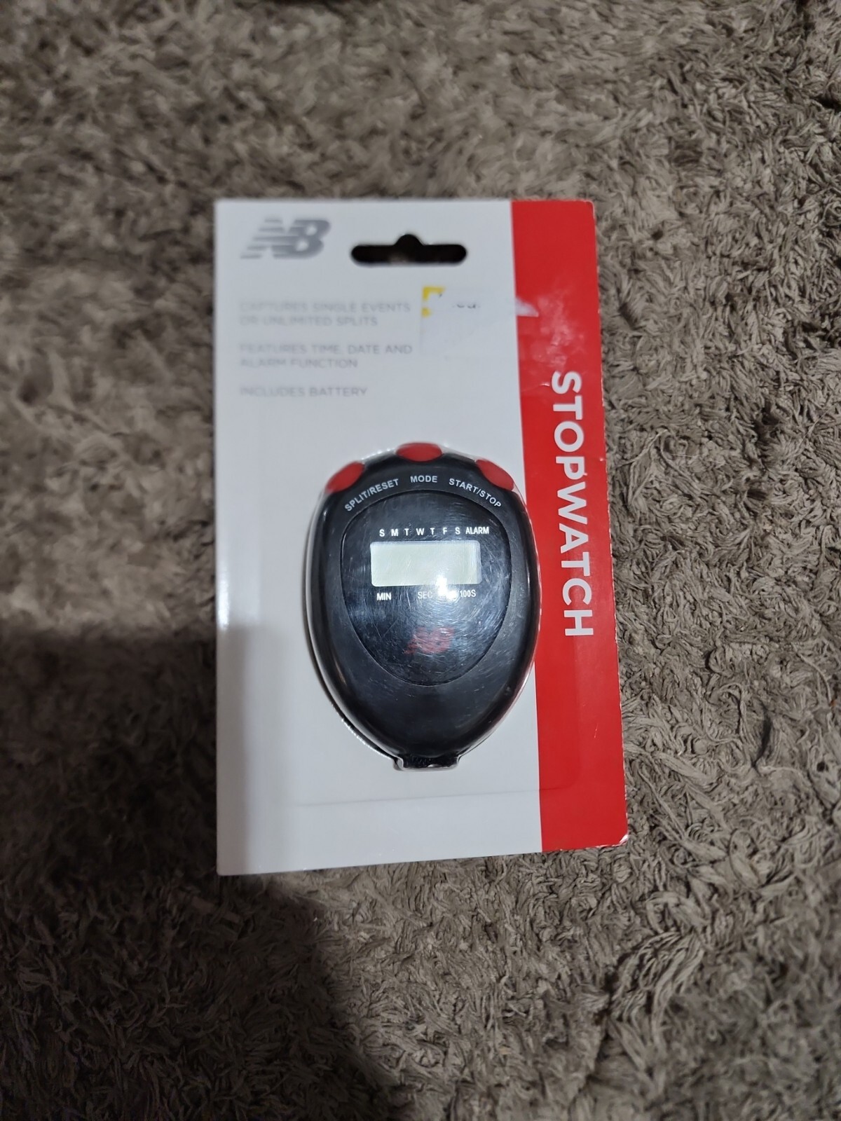 New Balance Stopwatch Black eBay