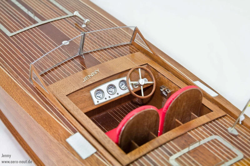 Aero-Naut Jenny - 1930er Chris-Craft Style Mahagoni Sportboot - Maßstab 1:10 RC - Bild 3 von 4