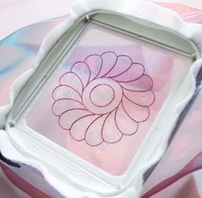 All Fabric Hoop II for Pfaff Creative 2140 2170 2144 & Embroidery Machine 