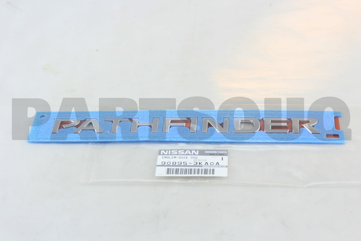 908953KA0A Genuine Nissan EMBLEM - BACK DOOR 90895-3KA0A | eBay