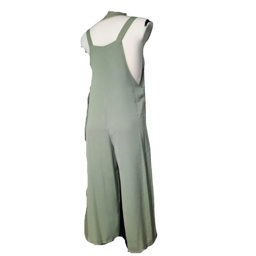 New Look Womens Khaki Pullover Jumpsuit Ladies Work Summer Playsuit Size 10-14 - Picture 5 of 24