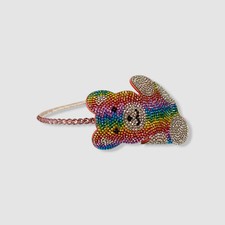 Bari Lynn Kid's Girl's Pink Gummy Bear Emoji Headband